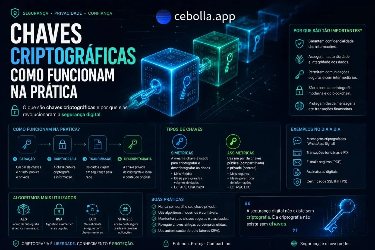 Chaves Criptográficas Como Funcionam na Prática