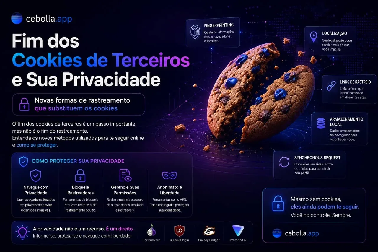 Fim dos Cookies de Terceiros e Sua Privacidade