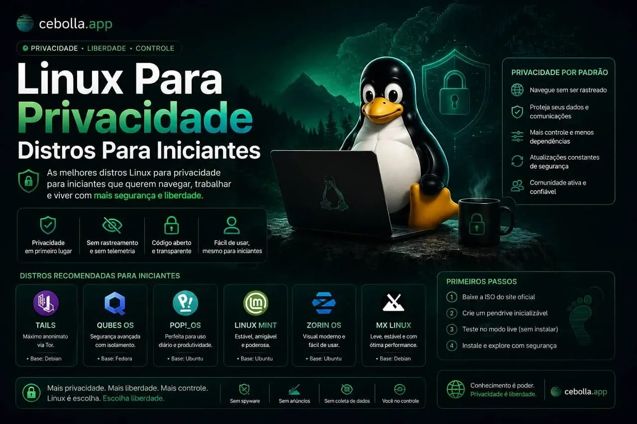 Linux Para Privacidade Distros Para Iniciantes