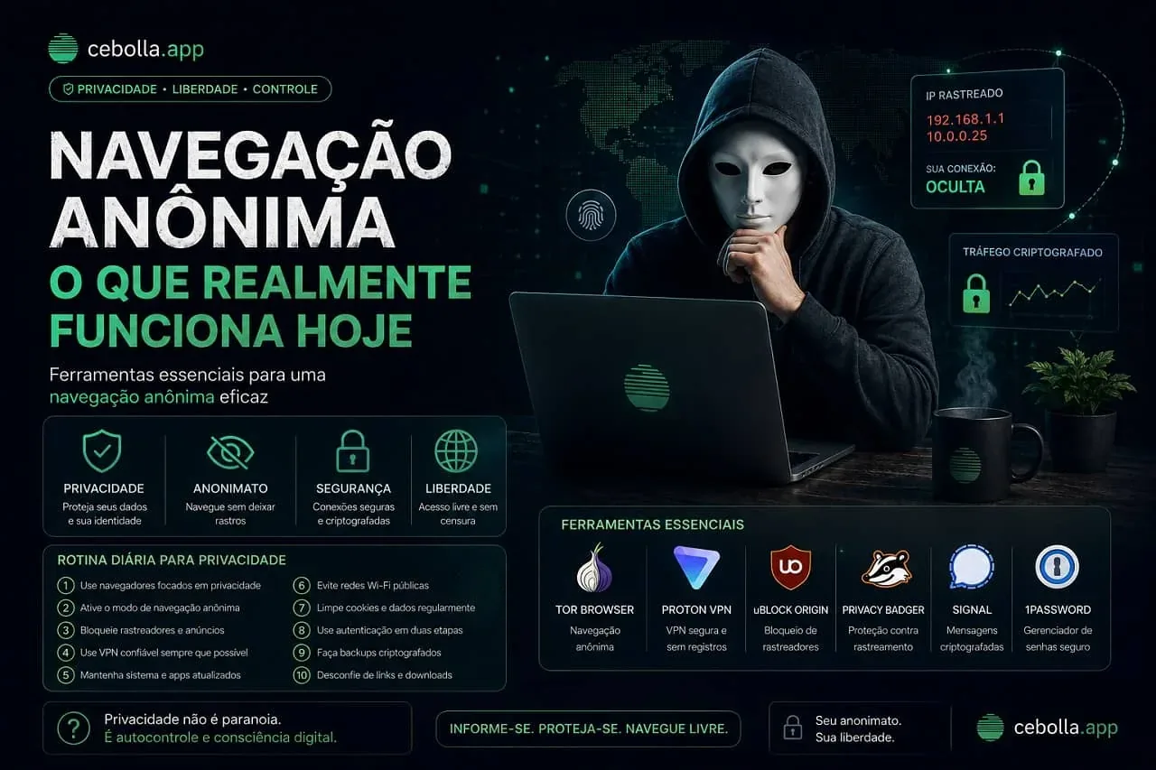 Navegação Anônima O Que Realmente Funciona Hoje