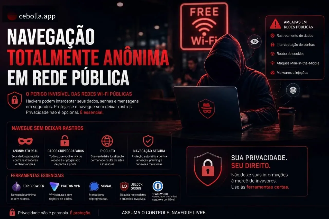 Navegação Totalmente Anônima em Rede Pública
