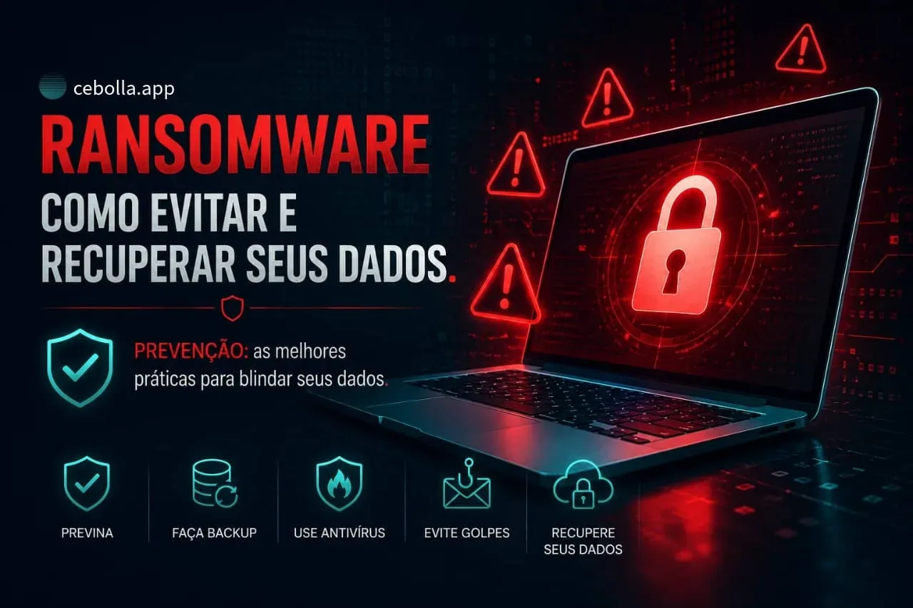 Ransomware Como Evitar e Recuperar Seus Dados.
